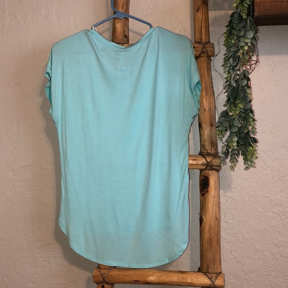 New with tags! Light blue basic tee - Picture 3 of 3